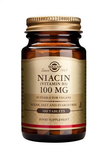 SOLGAR NIACIN 100 MG